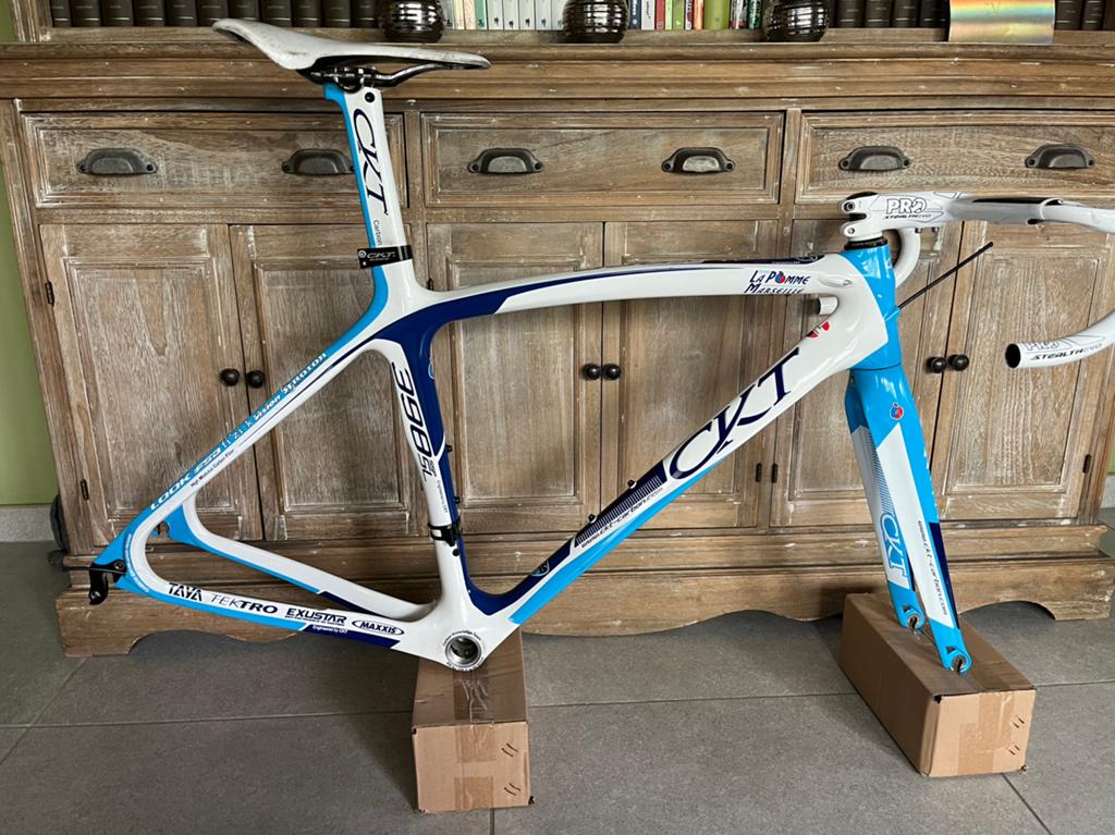 CKT 398 SL Team La Pomme Marseille, Ophalen of Verzenden, Zo goed als nieuw, Carbon