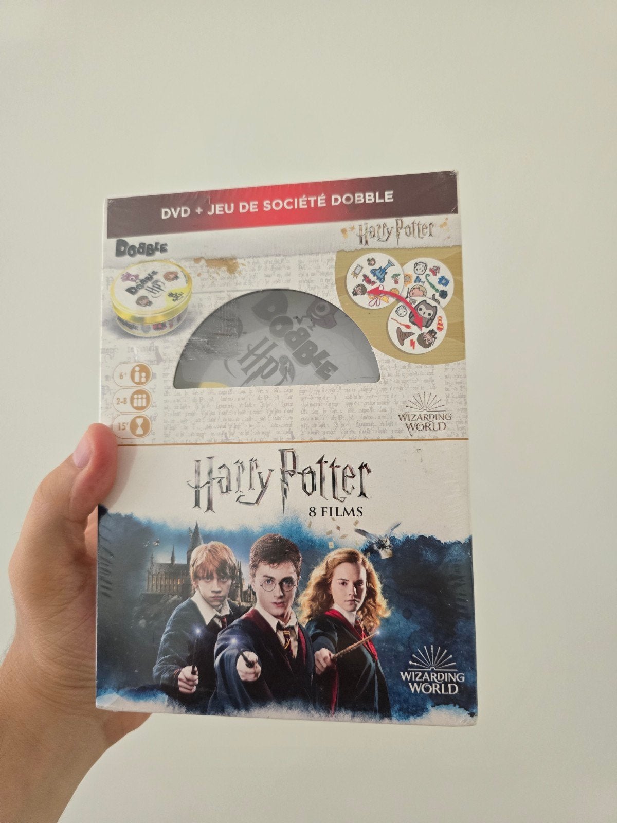 Harry Potter dvd en Dobble boxset, Collections, Harry Potter, Enlèvement ou Envoi, Jeu