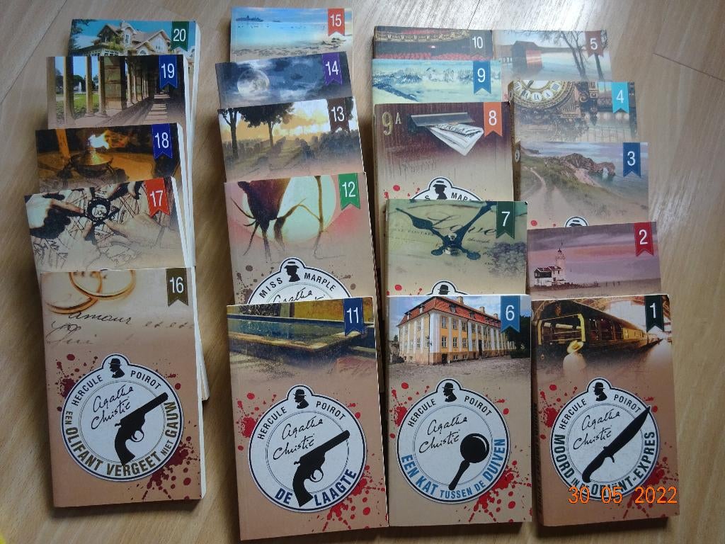 Agatha christie Hercule Poirot editie 2014 *20 STUKS*NIEUW*, Ophalen of Verzenden, Nieuw