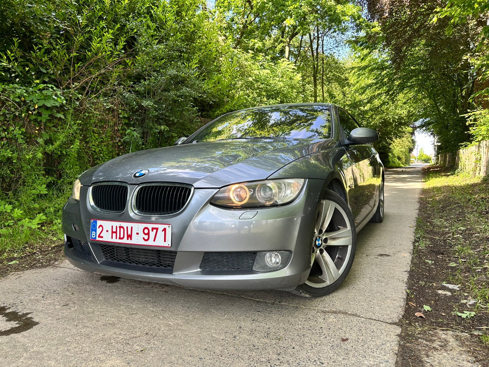 BMW 320d Coupé 2.0diesel GRAND GPS CUIR XENON, Cuir, Argent ou Gris, Achat, Boîte manuelle