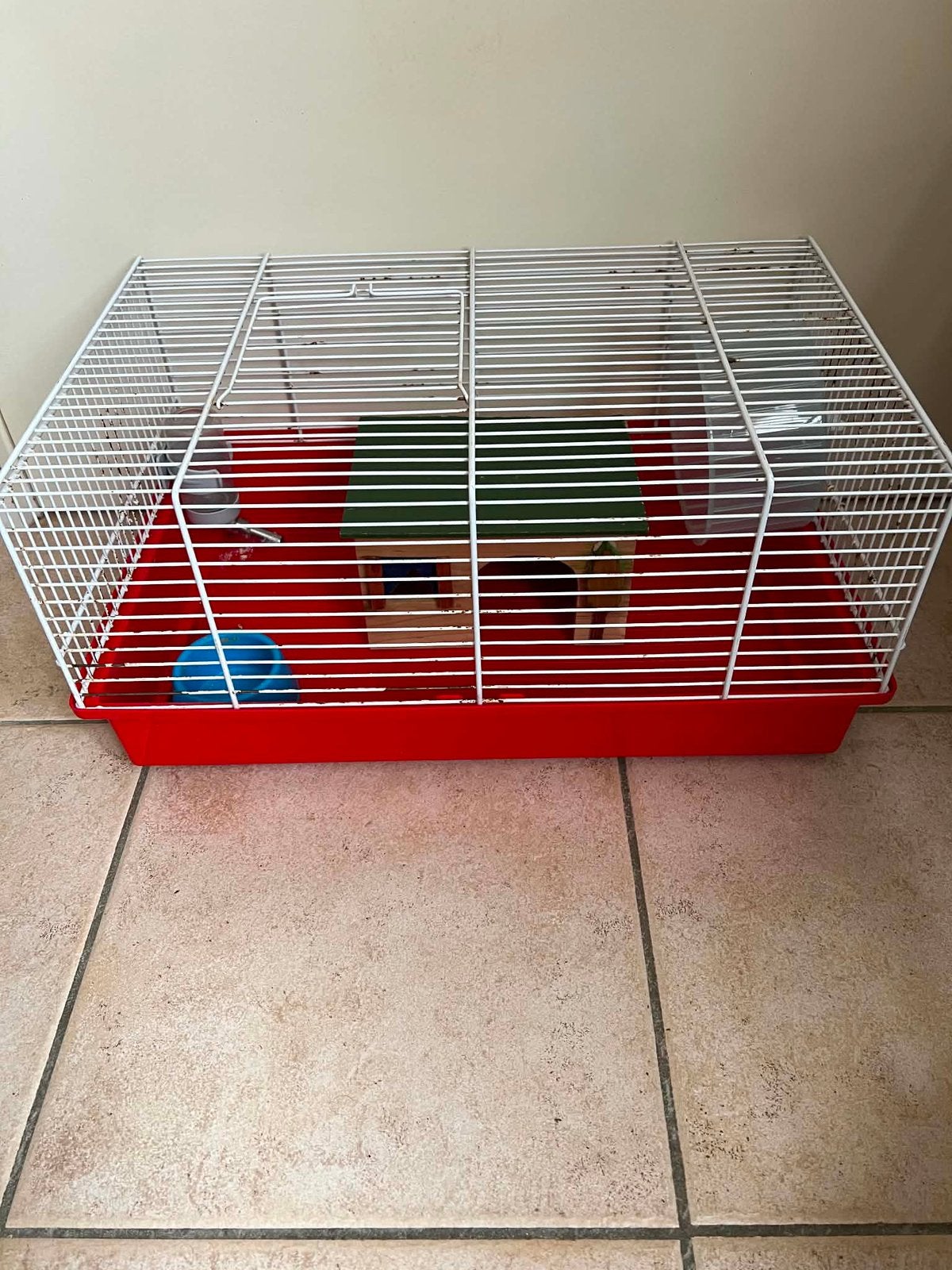 Hamster kooi, Dieren en Toebehoren, Knaagdieren en Konijnen | Hokken en Kooien, Zo goed als nieuw, Kooi, Cavia, Ophalen of Verzenden