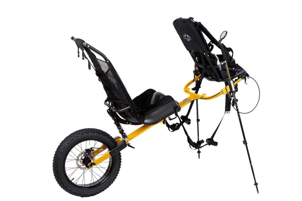 Monowheel hiking trailer TE KOOP, Ophalen, Zo goed als nieuw