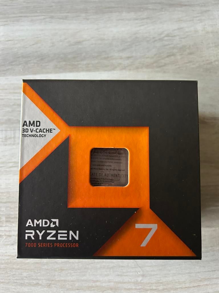 Ryzen 7 7800x3d, Computers en Software, Processors, Ophalen, Zo goed als nieuw, 8-core, 4 Ghz of meer