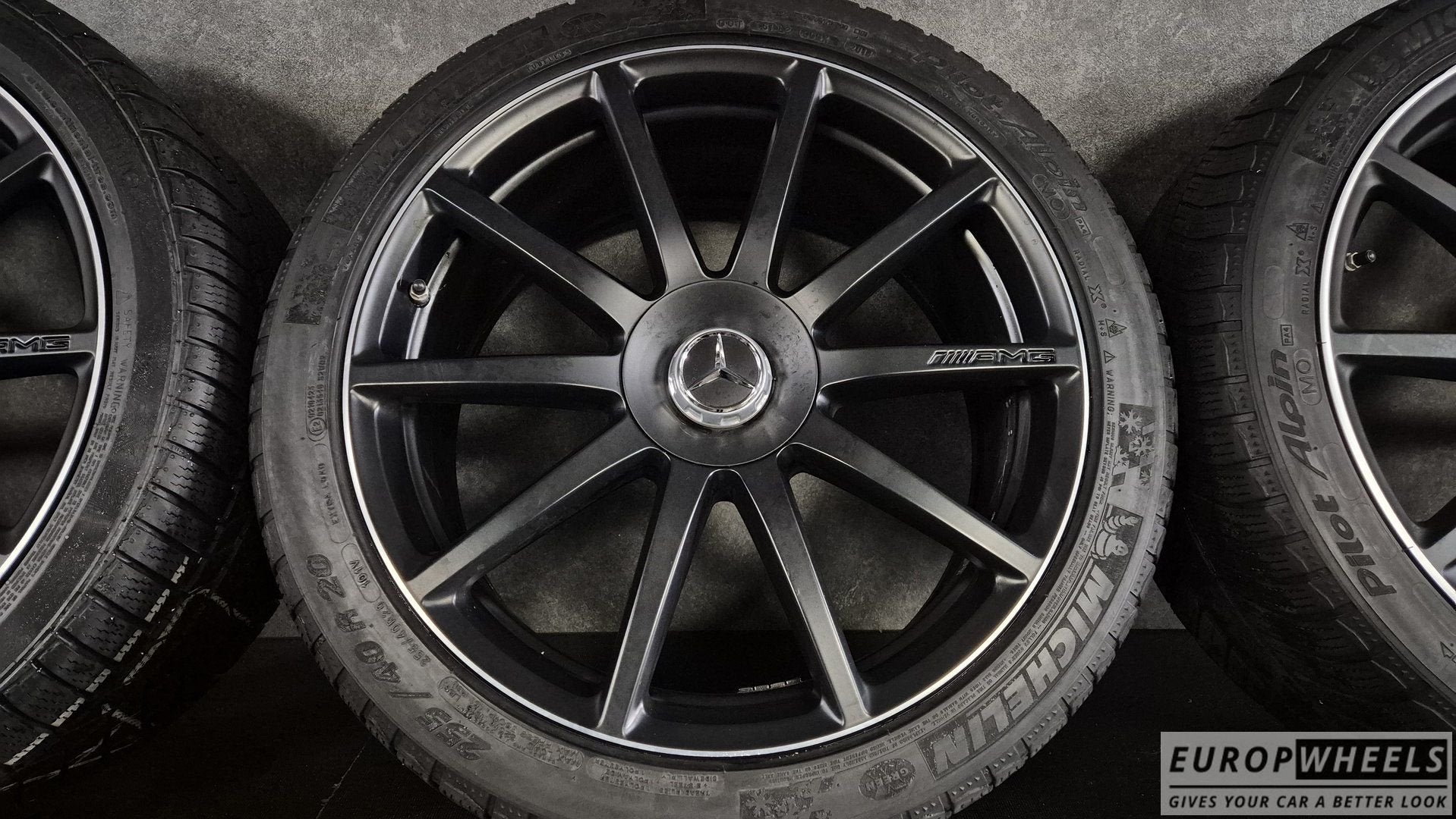 UNIEKE 20 inch velgen S63 S65 AMG winterbanden W222 C217, Gebruikt, 255 mm, -, -