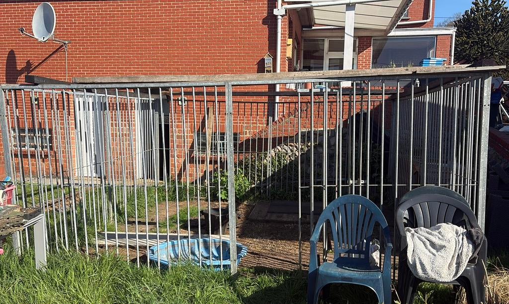 Hondenren 4x4 of 2x6, Tuin en Terras, Ophalen, Zo goed als nieuw