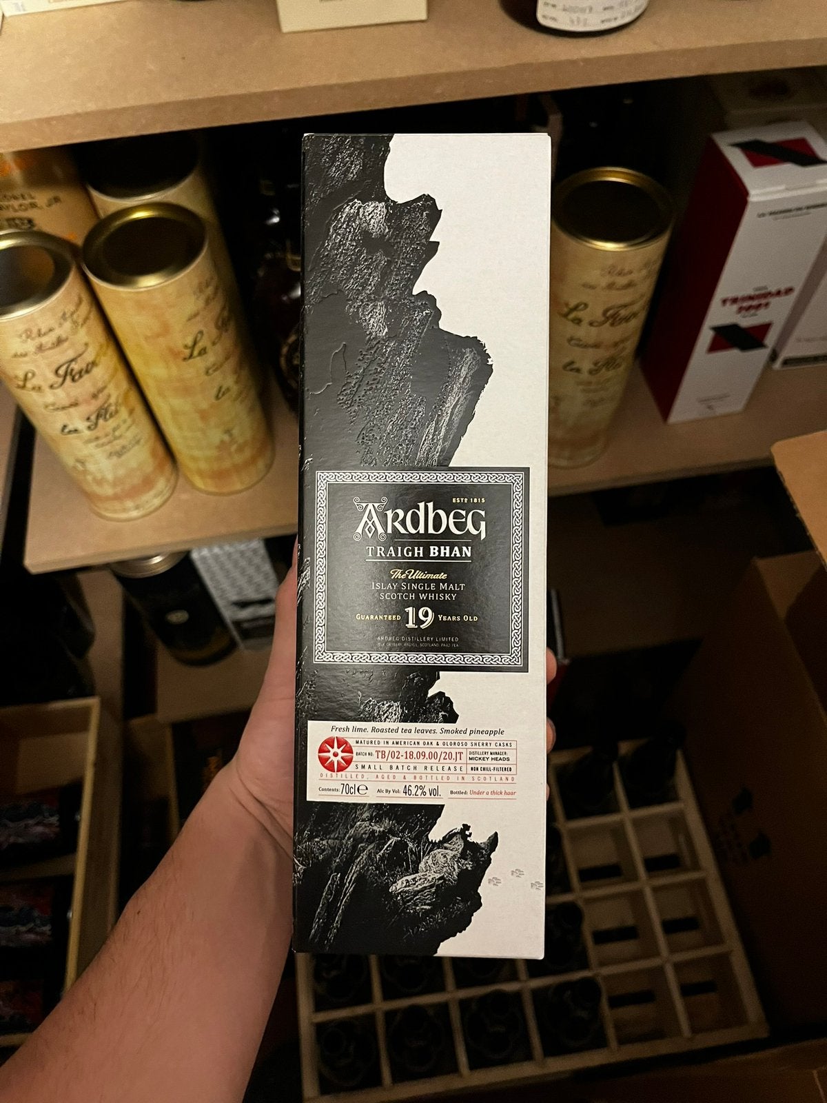 Ardbeg Traigh Bhan, Huis en Inrichting, Woonaccessoires | Wijnrekken, Ophalen, Zo goed als nieuw