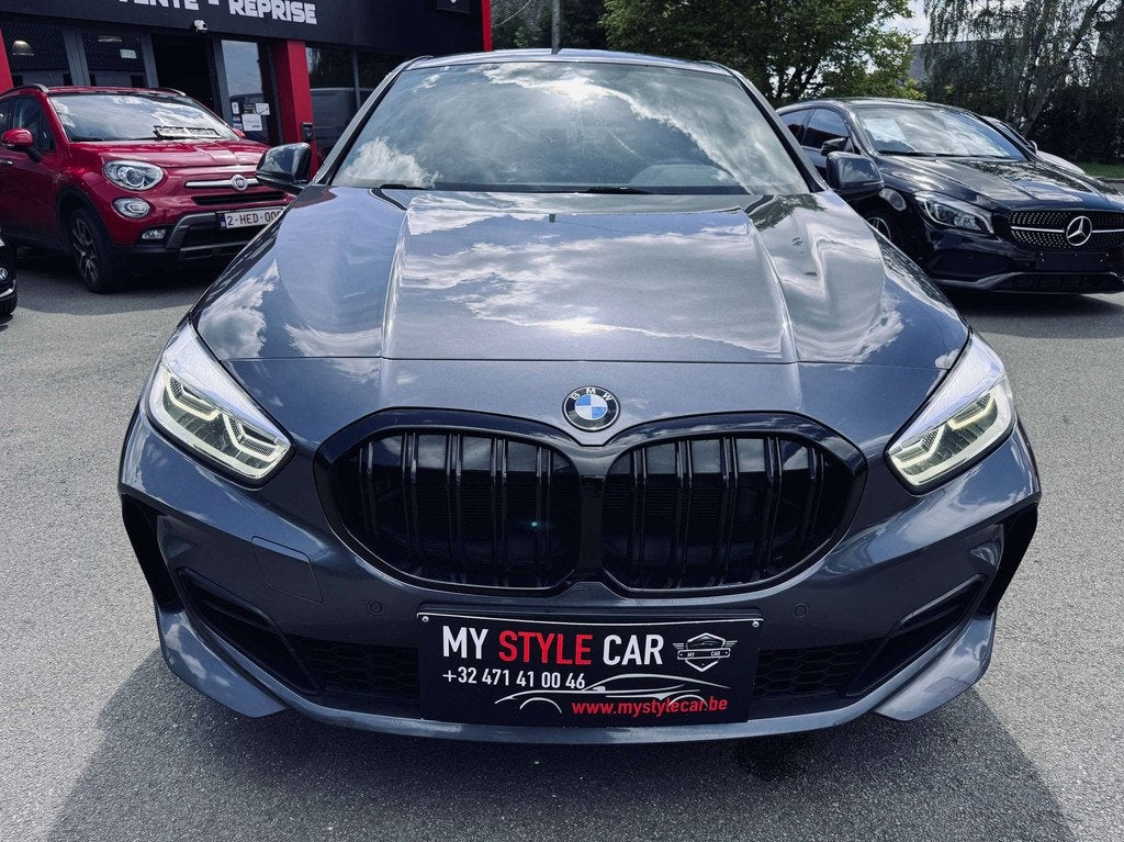BMW 1 Serie 118 118i PACK M AUTOMATIQUE, GARANTIE 1 AN, Autos, Cuir, Argent ou Gris, Achat, Euro 6
