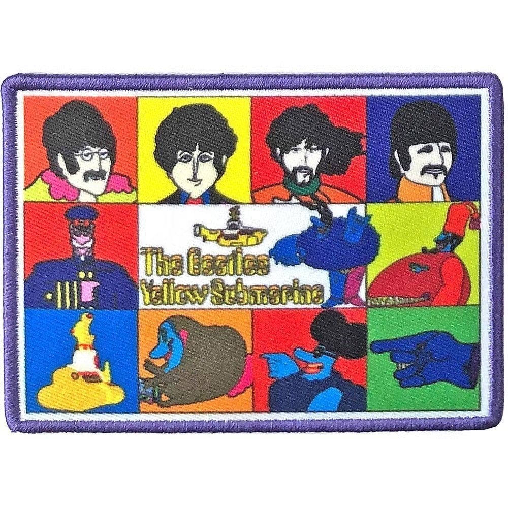 The Beatles - Yellow Submarine Characters - patch off. merch, Ophalen of Verzenden, Nieuw