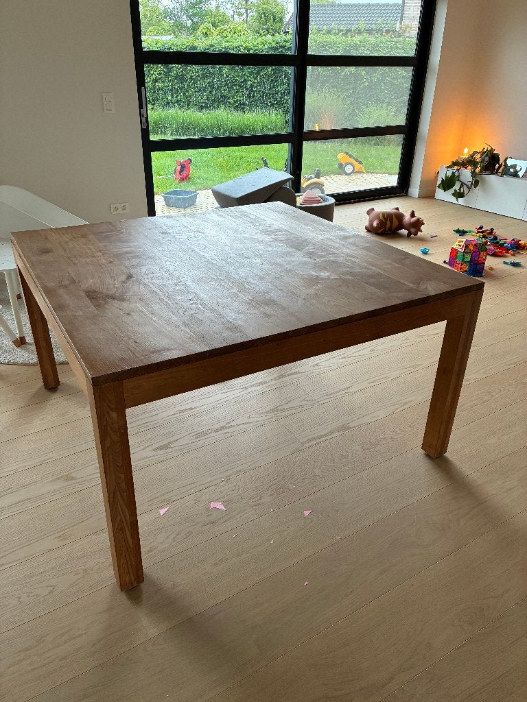 Eettafel, Huis en Inrichting, Ophalen, Zo goed als nieuw, Vijf personen of meer, 100 tot 150 cm