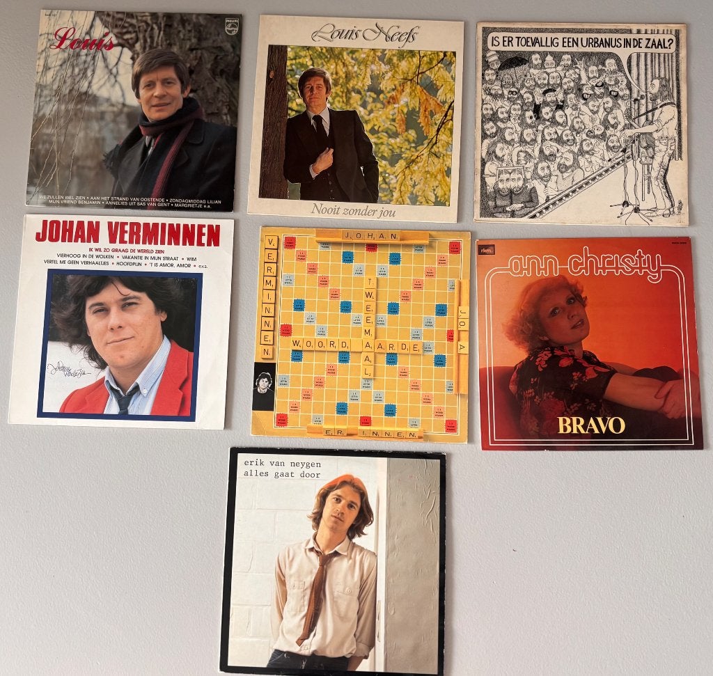 Kleinkunst pakket 7 LP: Neefs Christy Verminnen Urbanus .., Cd's en Dvd's, Ophalen of Verzenden, LP