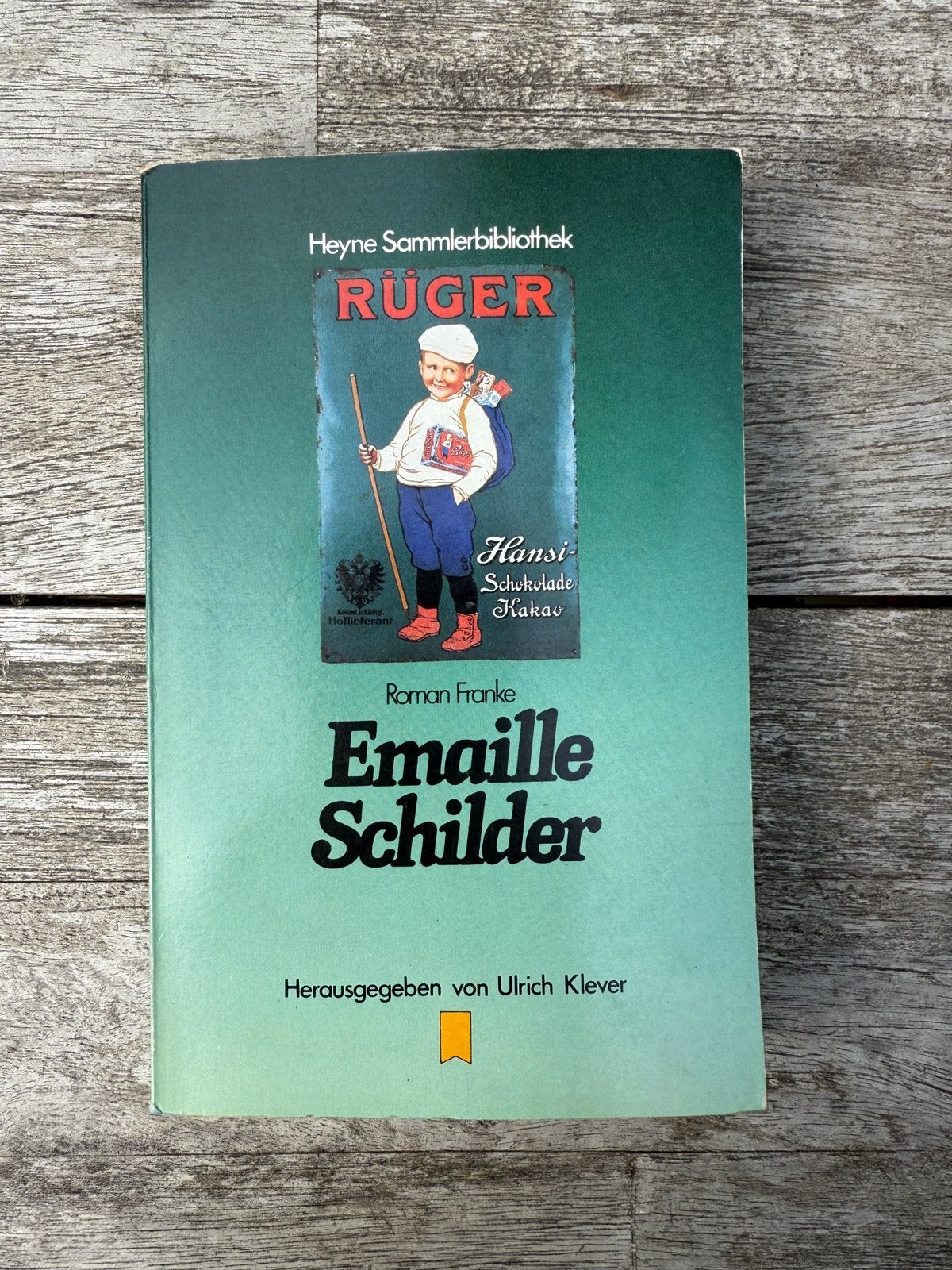 Emaille borden boek, Verzamelen, Ophalen of Verzenden, Zo goed als nieuw