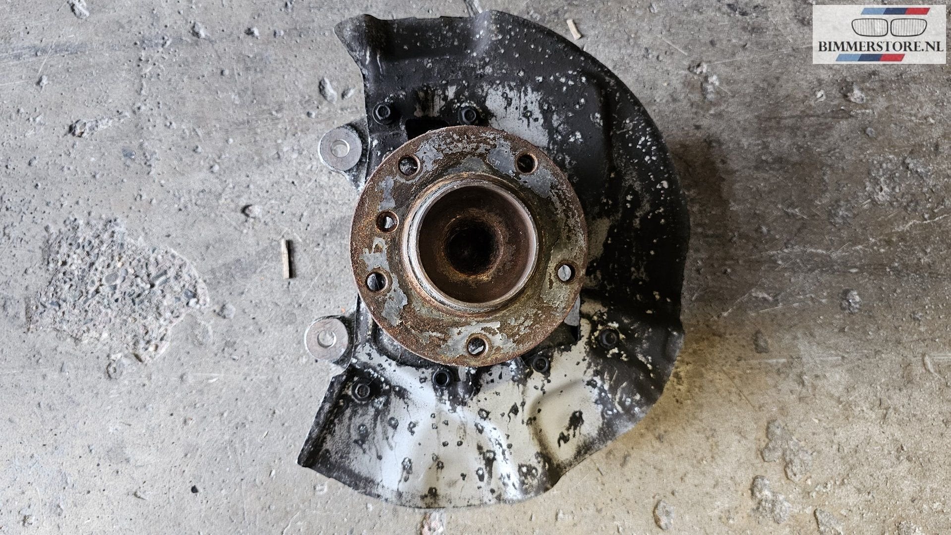 Fusee rechts voorzijde BMW 5 serie E60 E61  31216760954 6760, Autos : Pièces & Accessoires, -, Origine de la pièce connue, Utilisé