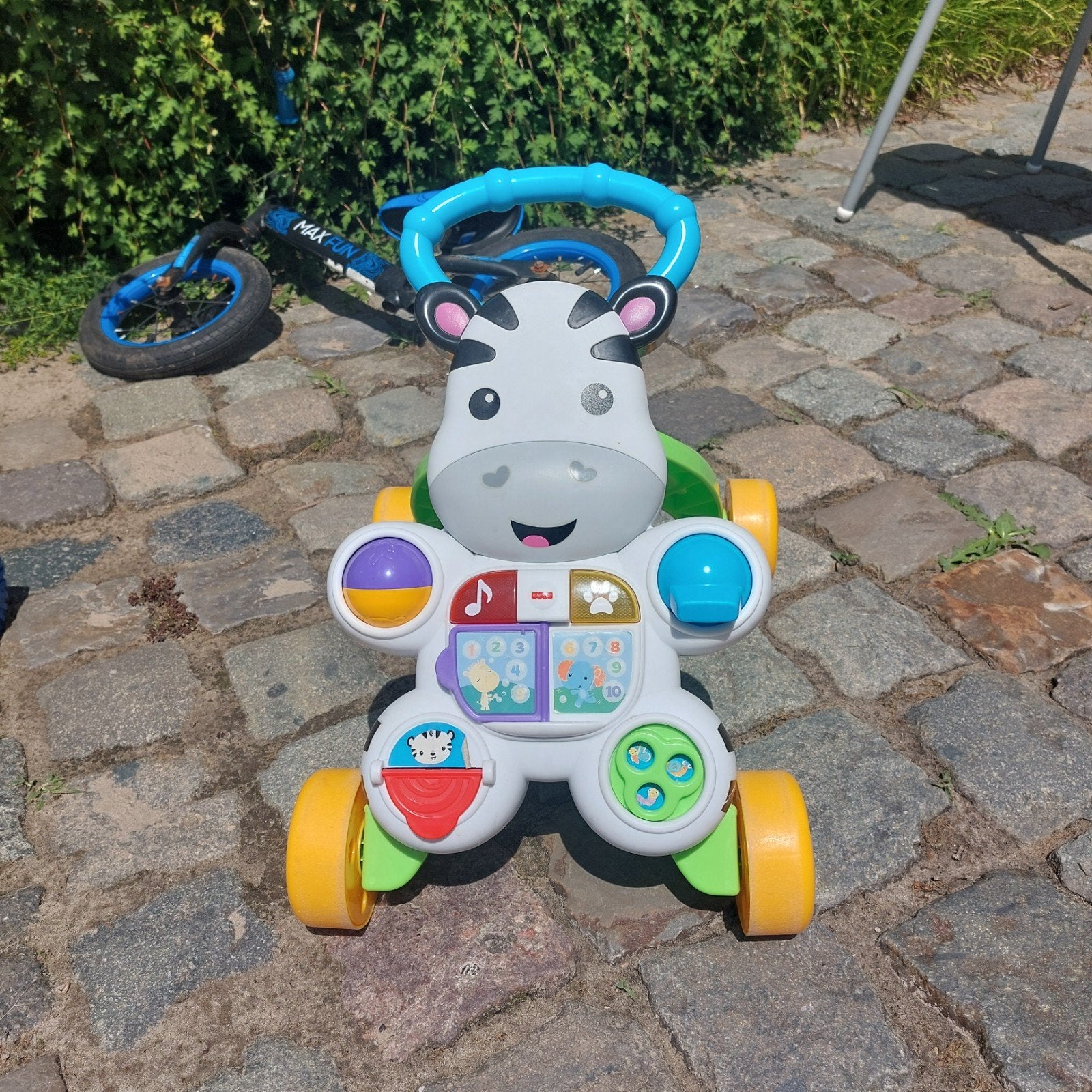 Fisher -price Zebra loopfiets activiteitenwalker, Ophalen of Verzenden