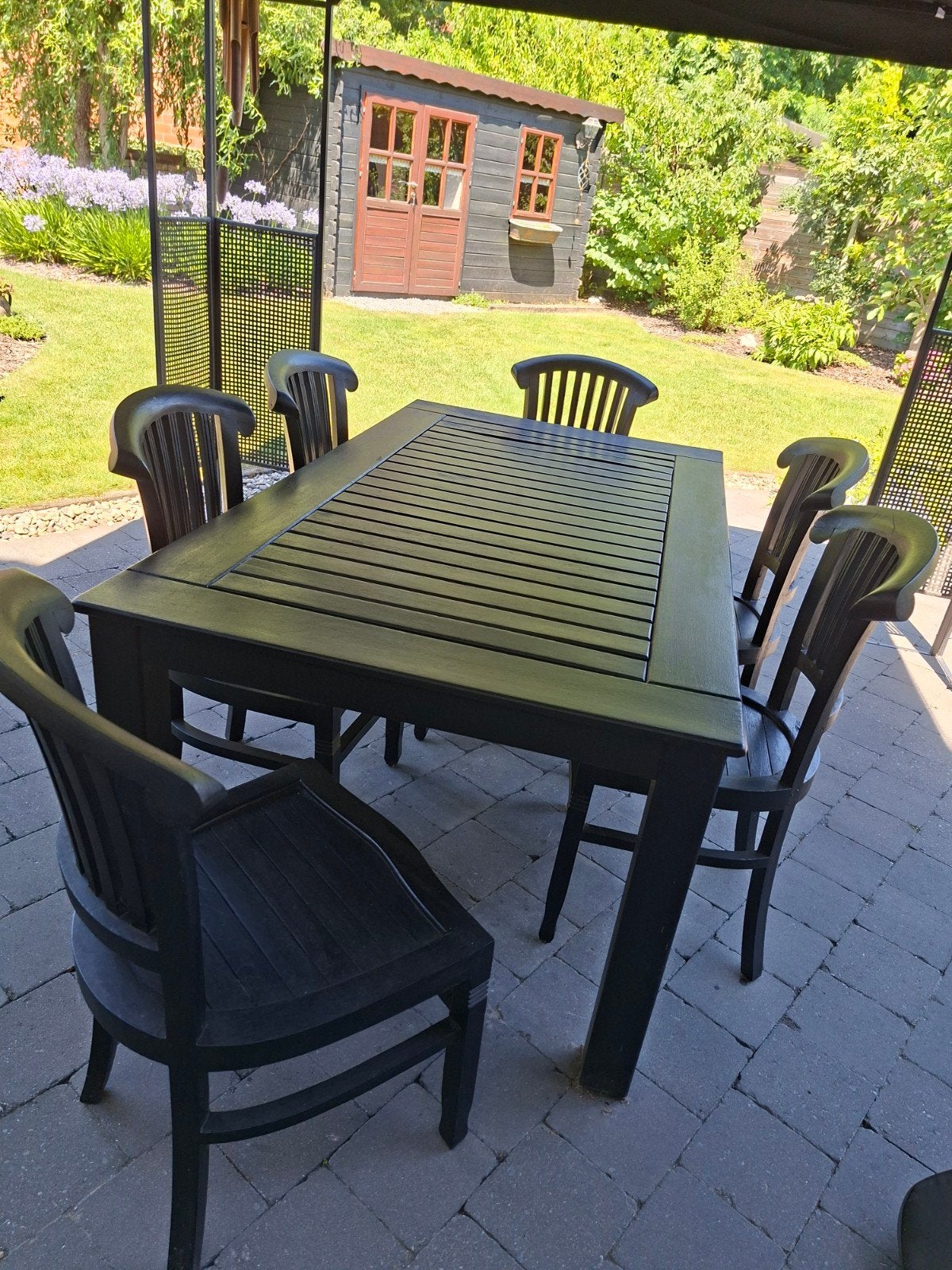 Set de jardin en teck, Jardin & Terrasse, Enlèvement