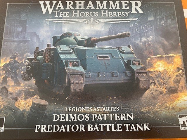 Warhammer Horus Heresy Predator&Contemptor, Enlèvement, Neuf, 1:35 à 1:50, Personnage ou Figurines