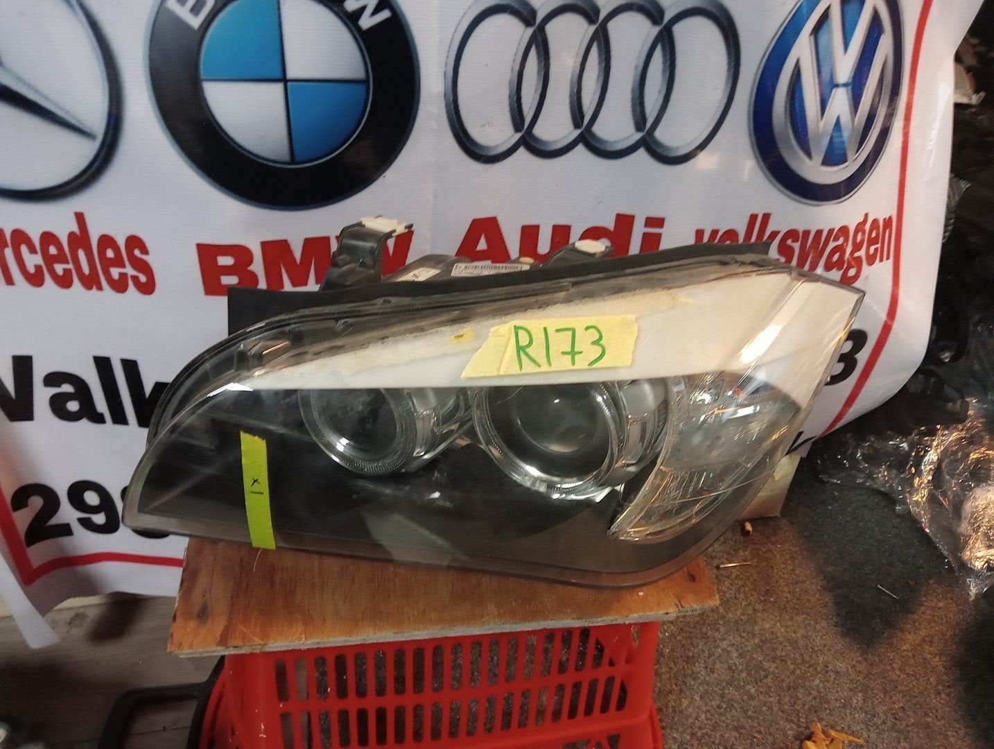 Koplamp Bmw X1 E87 xenon links 89093511 63112990007, -, Utilisé, -, Enlèvement ou Envoi