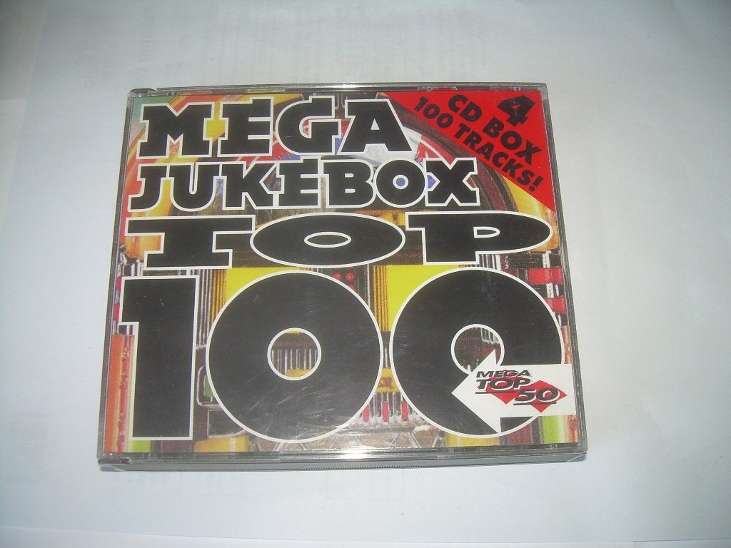 4 CD BOX - MEGA JUKEBOX TOP 100, Cd's en Dvd's, Cd's | Verzamelalbums, Boxset, Ophalen of Verzenden, Zo goed als nieuw, Eerste persing