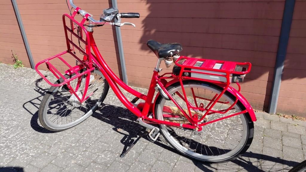 Omafiets elektrisch, Ophalen, Gebruikt, 47 tot 50 cm, Oxford