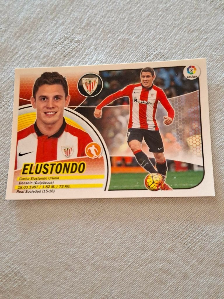 Panini / Sticker / Gorka Elustondo / Athletic Club Bilbao, Verzamelen, Ophalen of Verzenden, Nieuw, Poster, Plaatje of Sticker