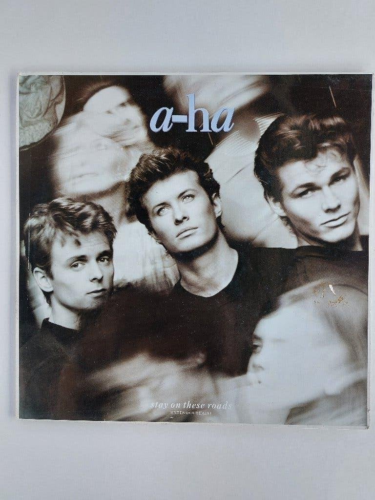 A-Ha - Stay On These Roads (1988 - 45 Rpm - Maxi Singel), Cd's en Dvd's, Vinyl | Rock, LP, Ophalen of Verzenden, Zo goed als nieuw