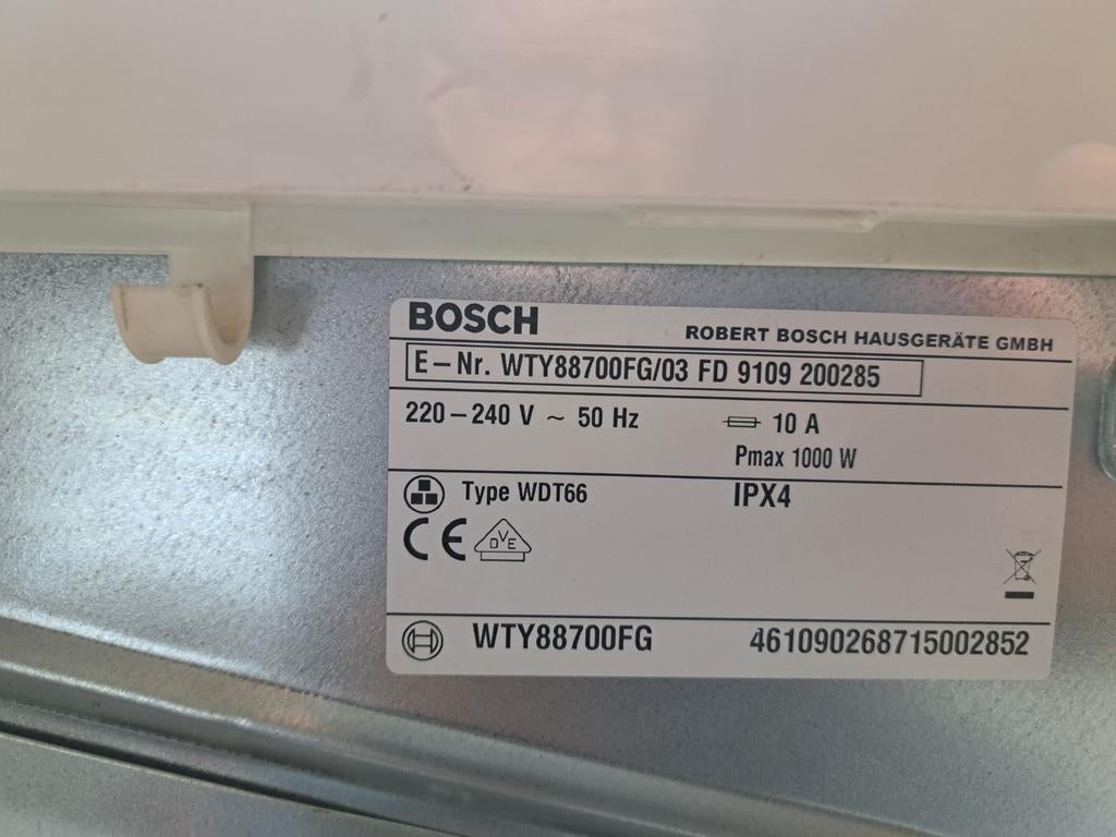 Zie omschrijving, Electroménager, Sèche-linge, Enlèvement