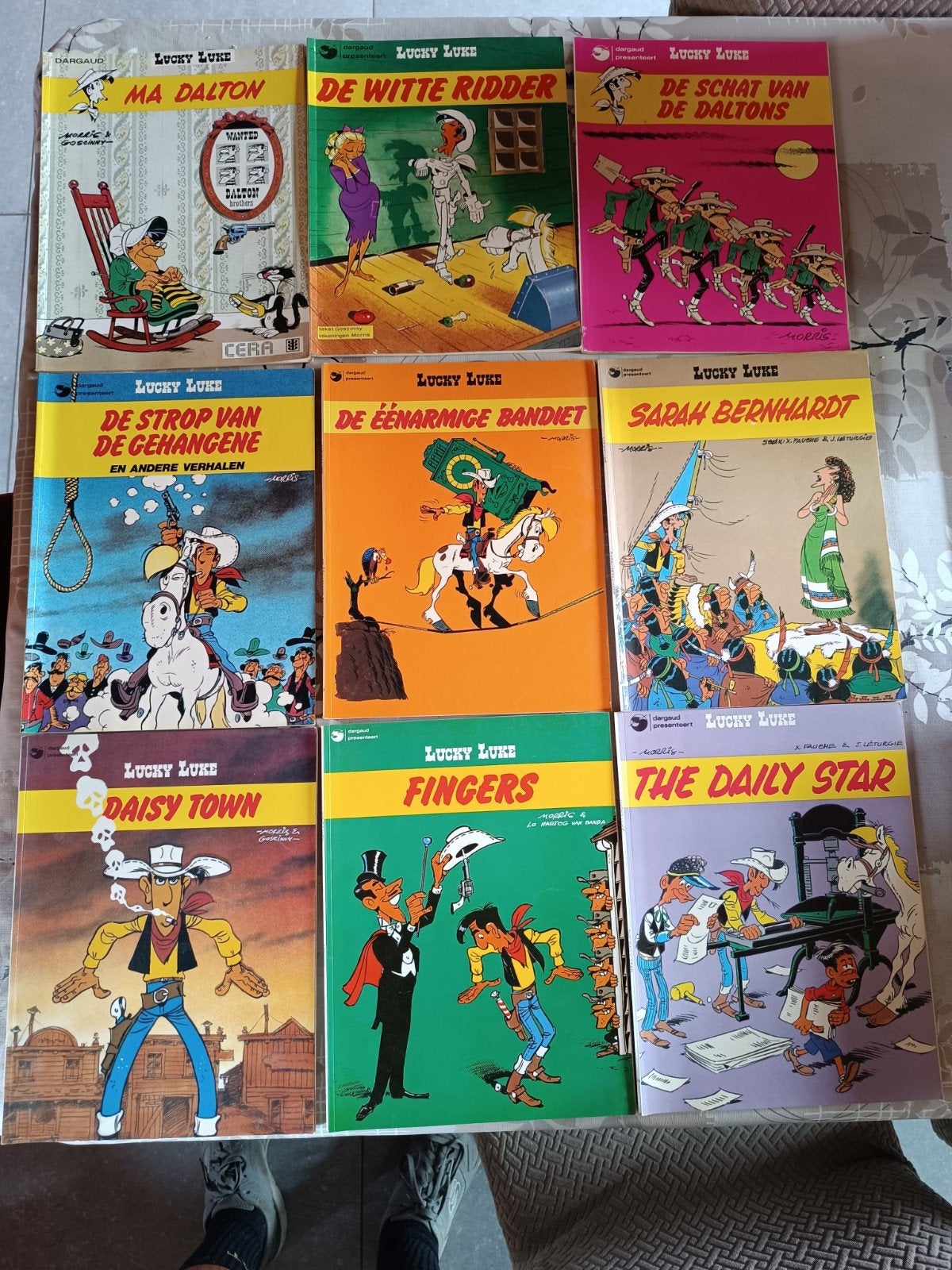 31 x Lucky Luke jaren 70-80, Boeken, Stripverhalen, Ophalen of Verzenden