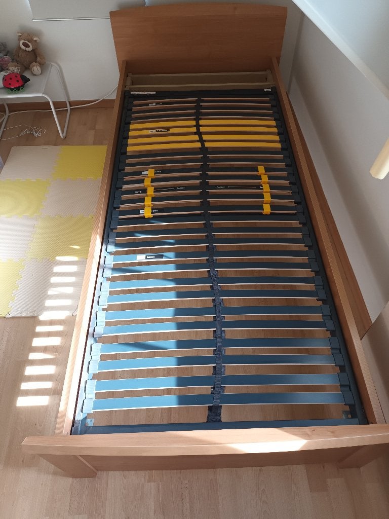 bed, Huis en Inrichting, Ophalen, Verstelbaar, 90 cm, Eenpersoons