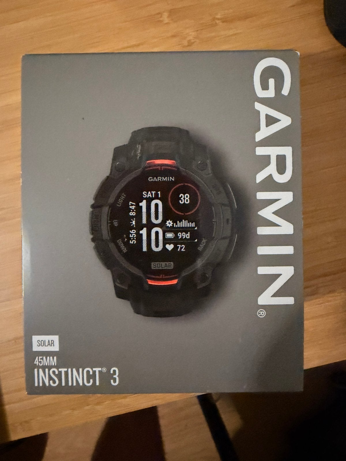 Garmin Instinct 3 Solar - 45 mm, Enlèvement ou Envoi, État, Comme neuf