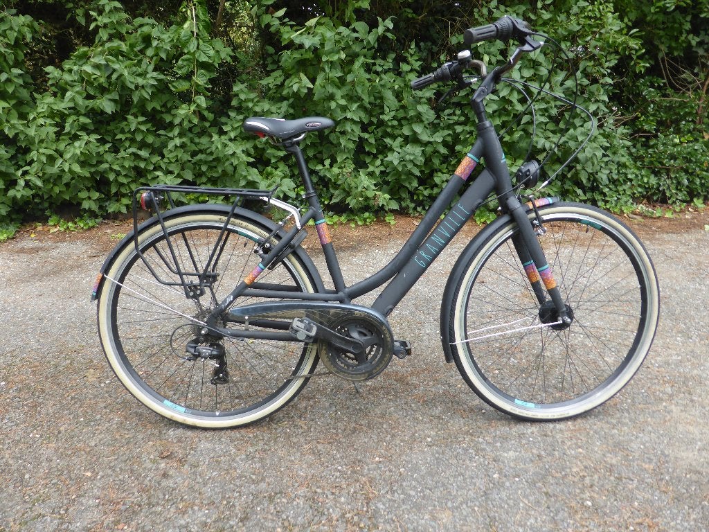 damesfiets granville rijklaar en met werkende verlichting, Ophalen, Gebruikt, Versnellingen