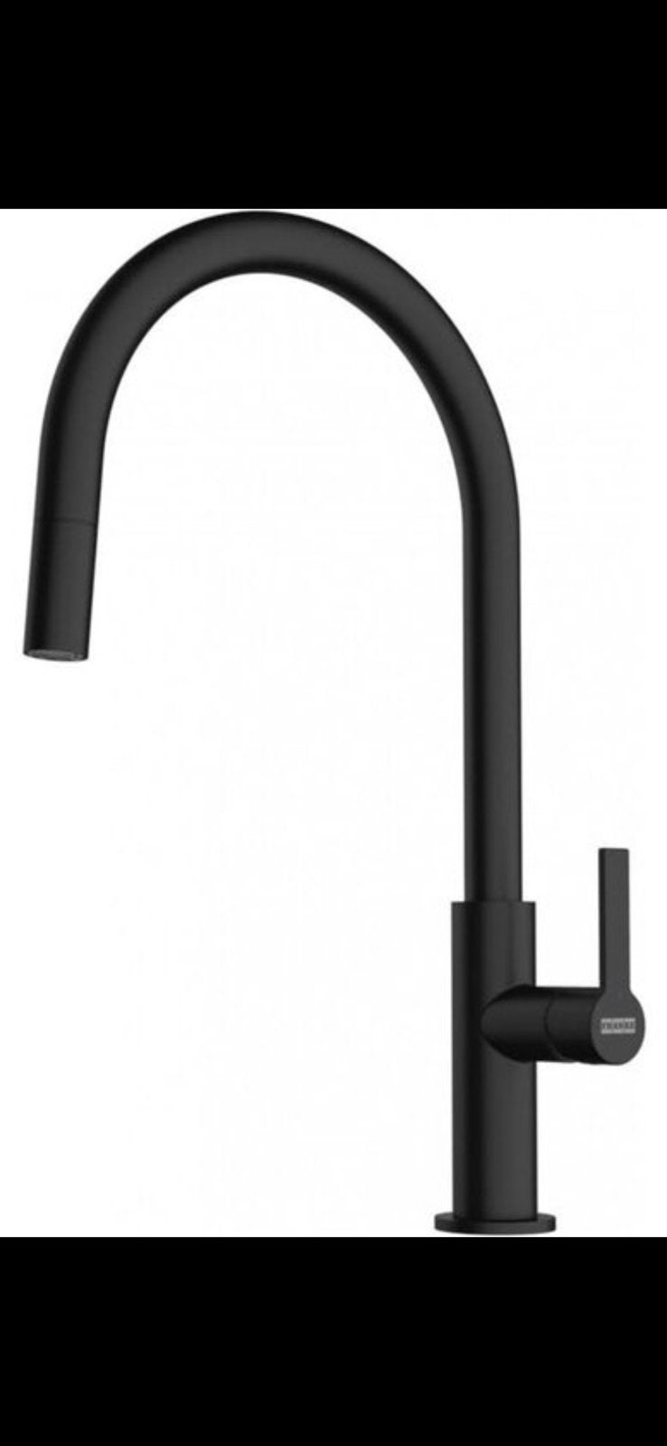 Robinet de cuisine tel New Franke Maris Slim, noir mat —, Maison & Meubles, Enlèvement ou Envoi, Comme neuf, Noir