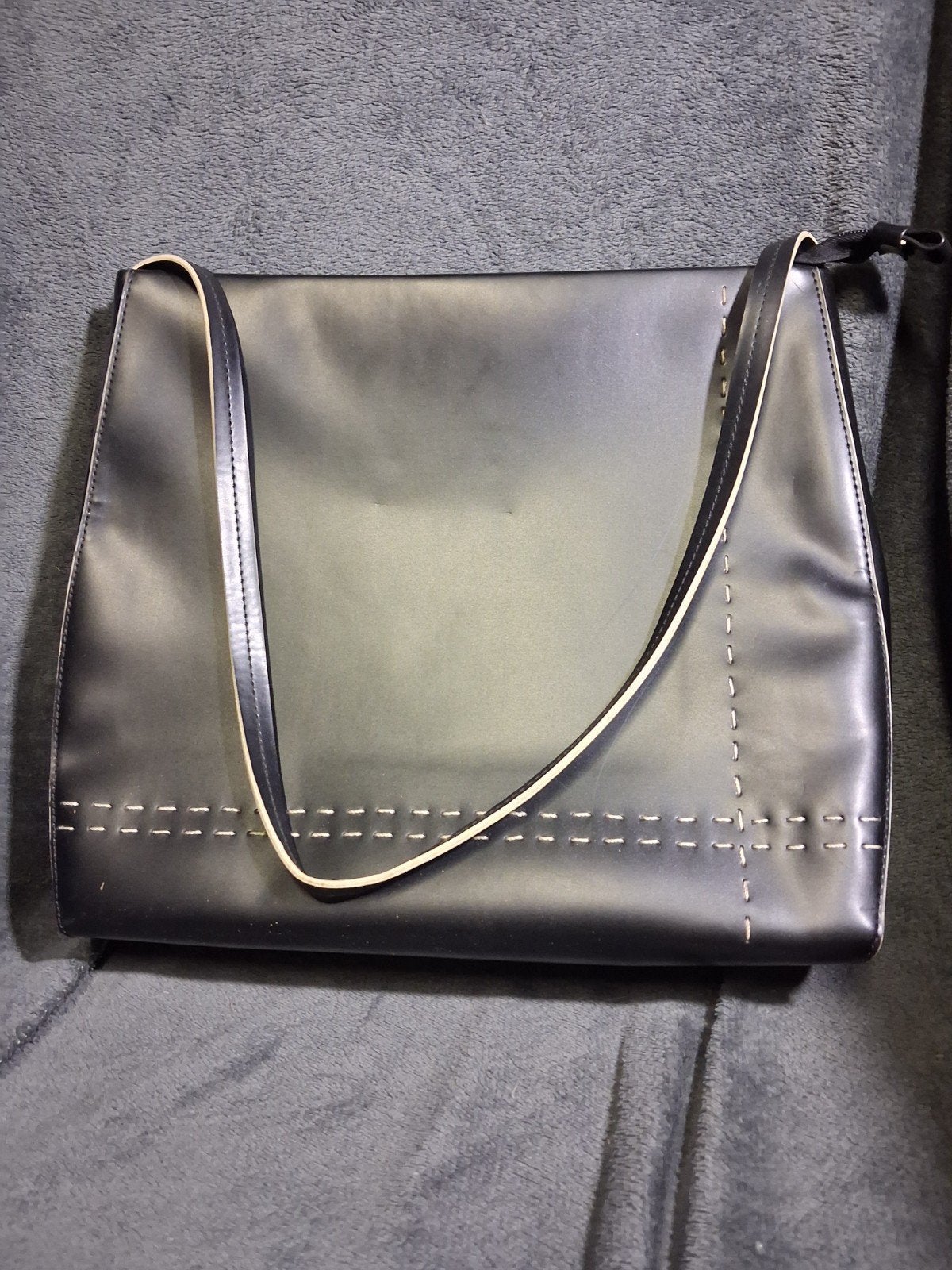 Vintage ARA dames handtas / schoudertas zwart – retro model, Handtassen en Accessoires, Tassen | Damestassen, Ophalen, Zwart, Handtas