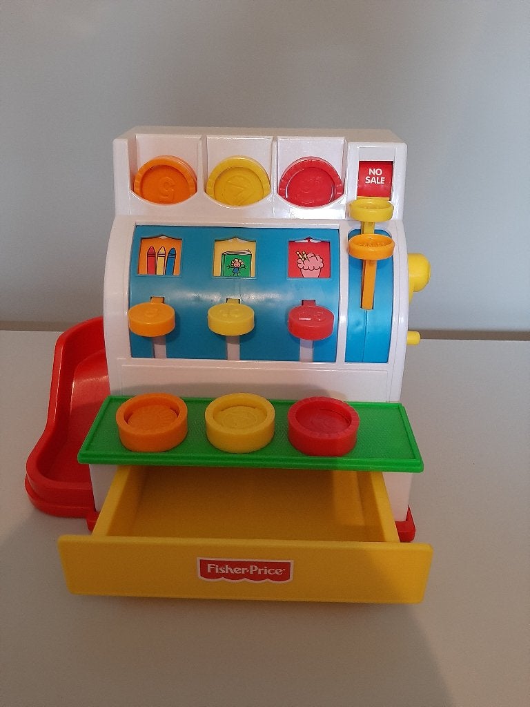 Fisher price kassa, Kinderen en Baby's, Ophalen, Zo goed als nieuw, Overige typen, Met geluid