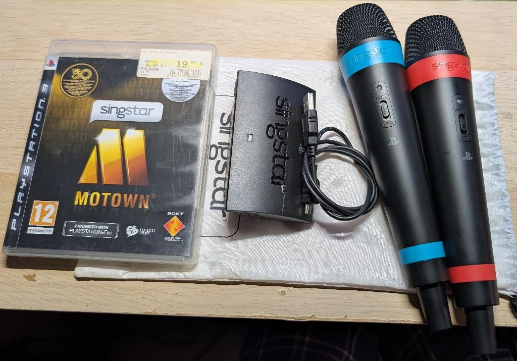 Singstar microfoons voor PS2/ps3/ps4, Consoles de jeu & Jeux vidéo, Jeux | Sony PlayStation 3, Musique, Enlèvement, À partir de 3 ans