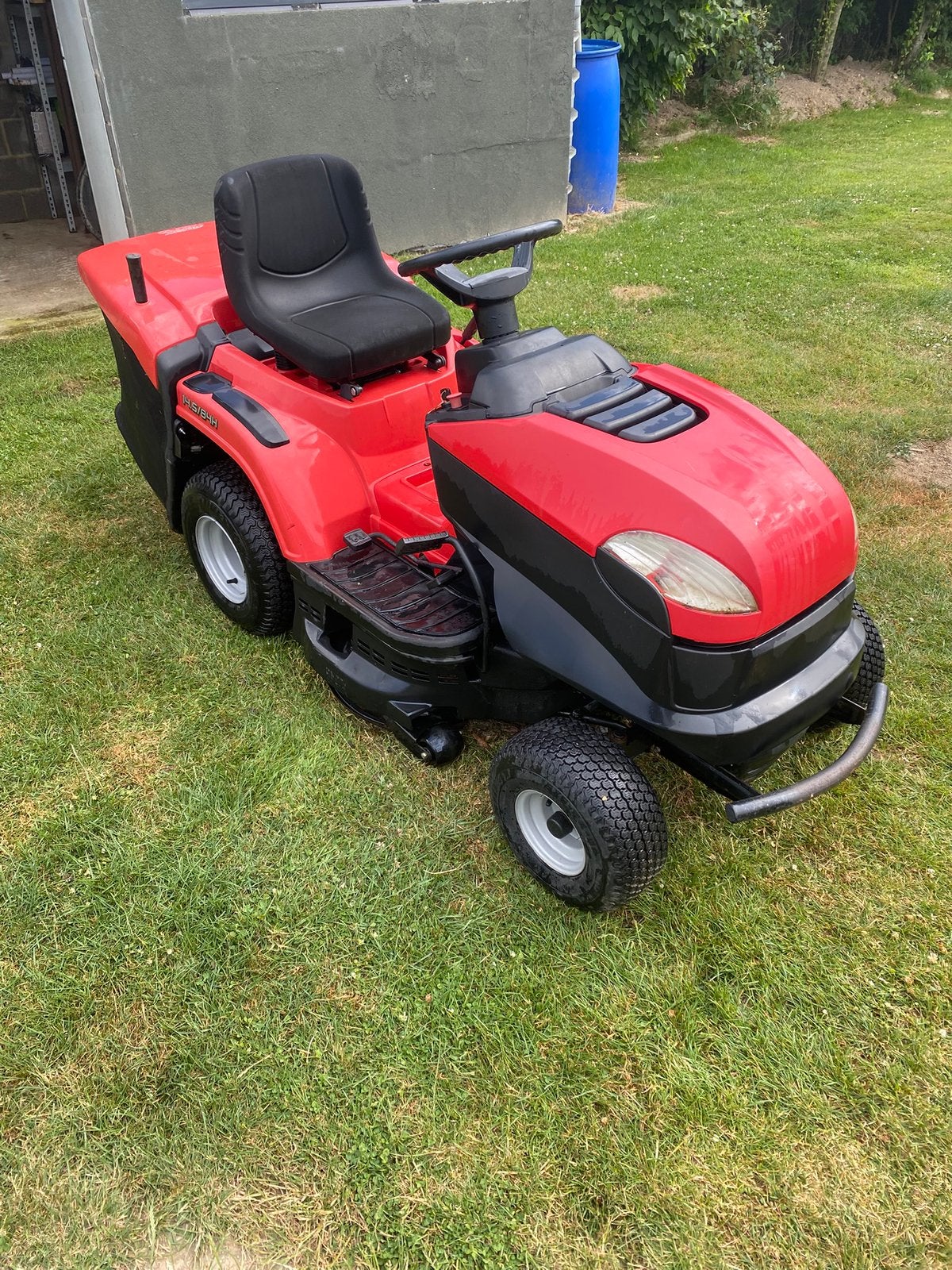 Tracteur tondeuse, Jardin & Terrasse, Tondeuses autoportées, Enlèvement, Utilisé, Bac de ramassage, Moins de 90 cm