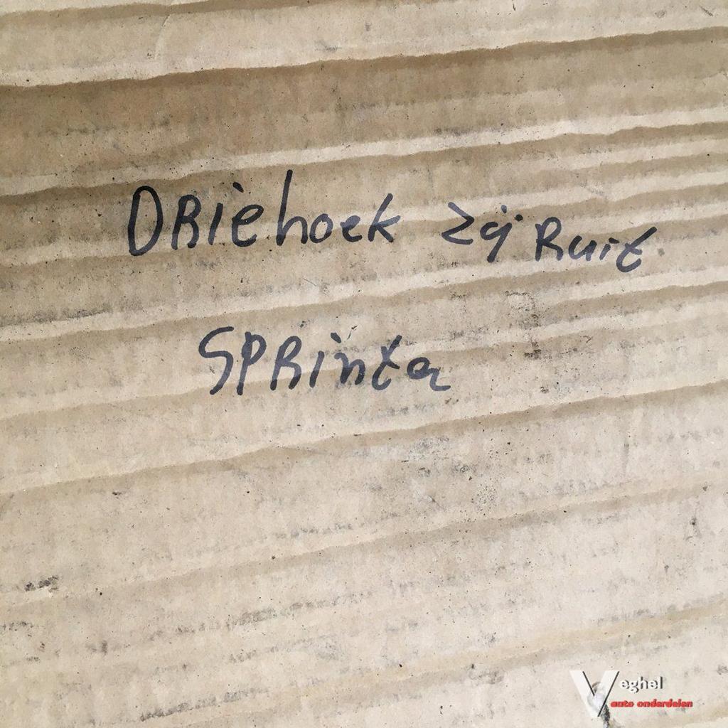 Mercedes Sprinter  Driehoek zijruit  A 901 725 0309, Gebruikt, -, -, Ophalen of Verzenden