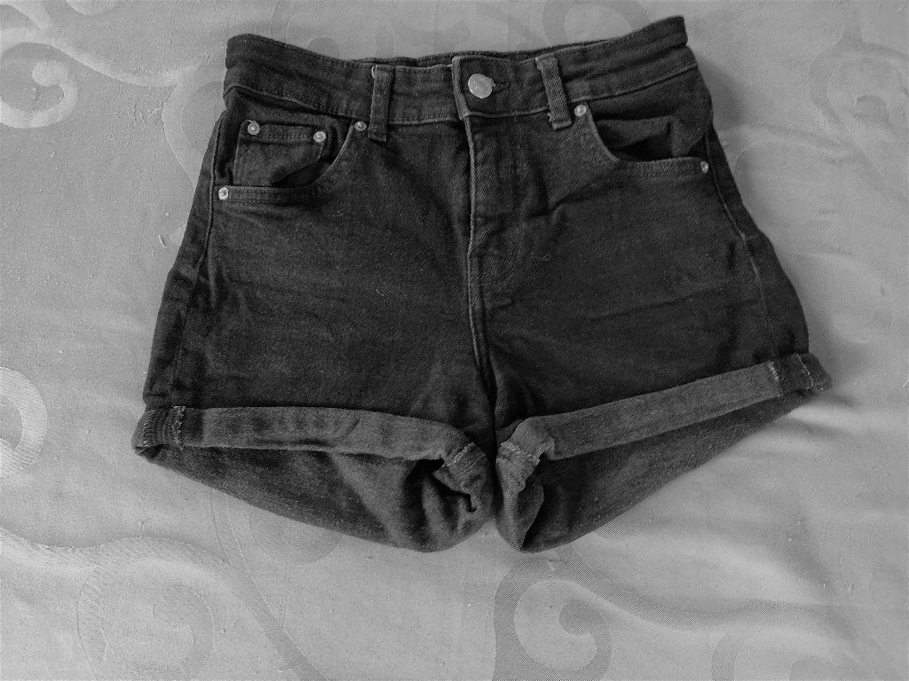 Short Jeans - maat 34, Ophalen of Verzenden, Zwart