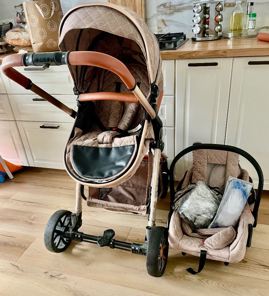 3-in-1 kinderwagen, Kinderen en Baby's, Gebruikt, Ophalen of Verzenden, Duowagen, Kinderwagen