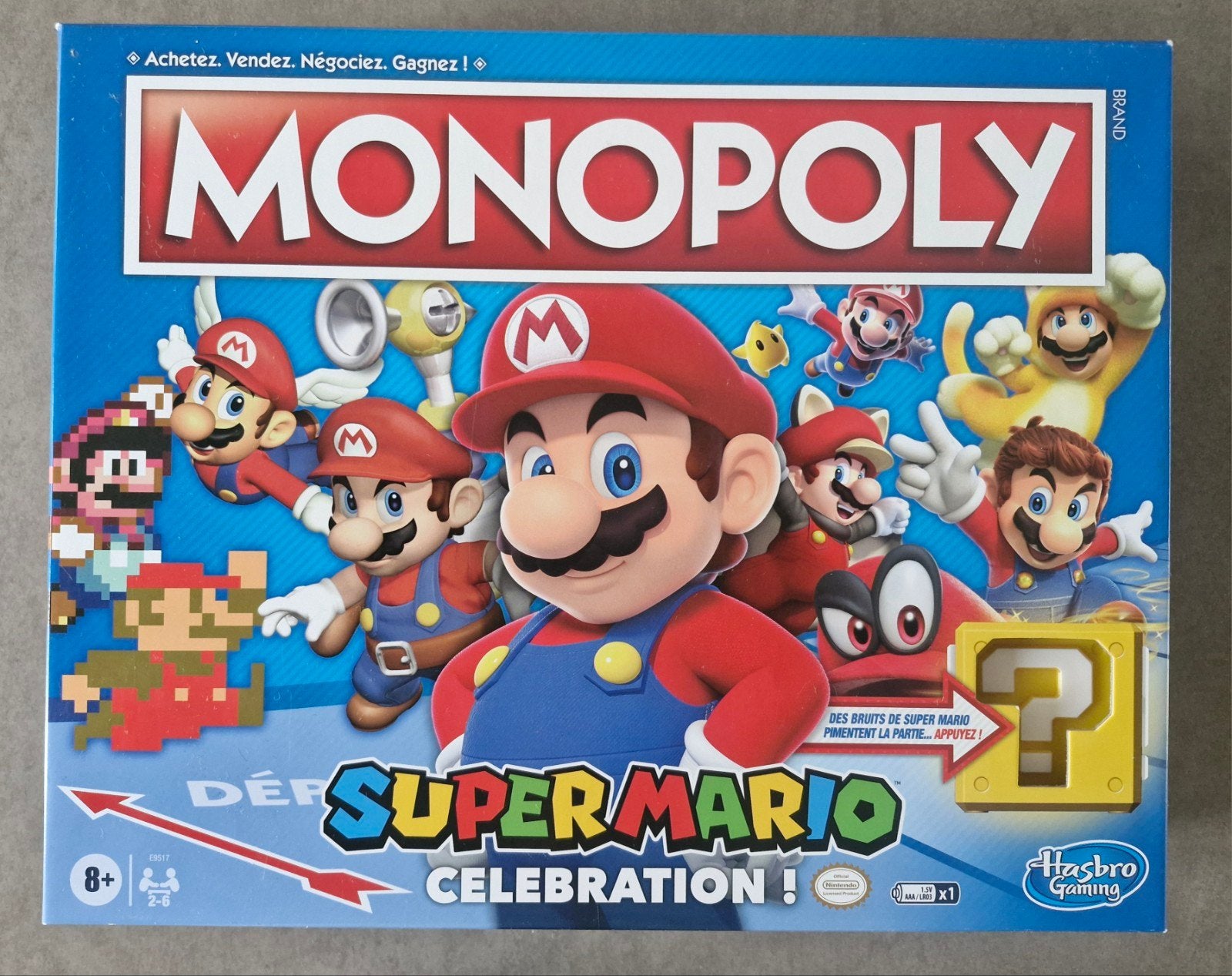 jeux monopoly, Cinq joueurs ou plus, Enlèvement ou Envoi, Neuf, HASBRO