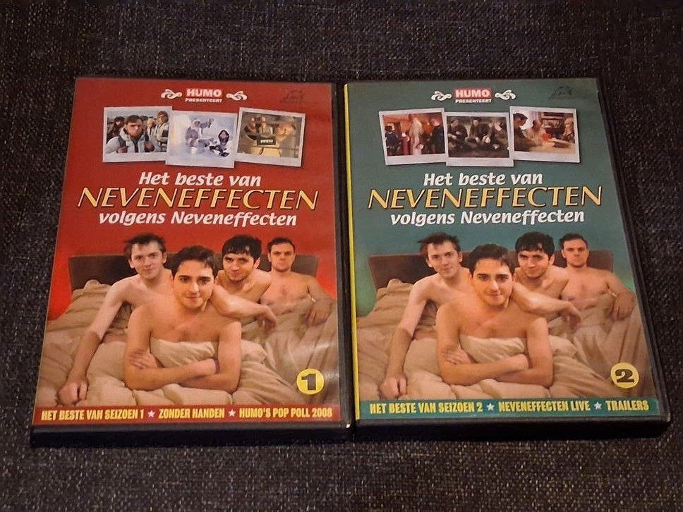 het beste van Neveneffecten, de hele reeks op 2 dvd's, Overige artiesten, Bonusmateriaal, Nederlands, Vanaf 12 jaar
