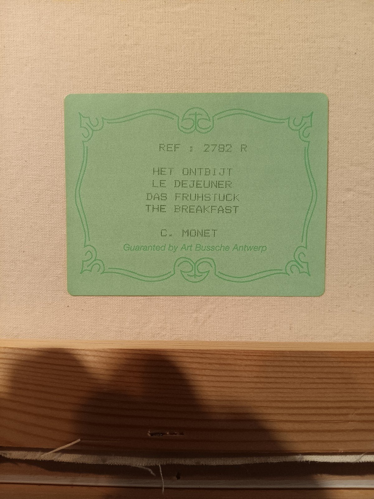 tableau, Antiquités & Art, Enlèvement