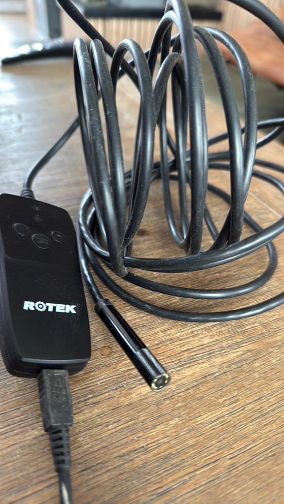Rotek leiding camera, Computers en Software, Laptop-opladers, Ophalen, Zo goed als nieuw