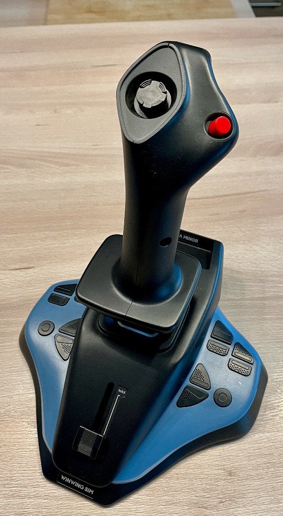 URSA MINOR Airline Joystick L Winwing-Winctrl, Ophalen, Zo goed als nieuw
