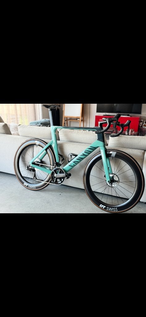 Canyon Aeroad CF SLX 8 - DI2, Fietsen en Brommers, Fietsen | Heren | Herenfietsen, Zo goed als nieuw, Overige merken, 61 tot 65 cm