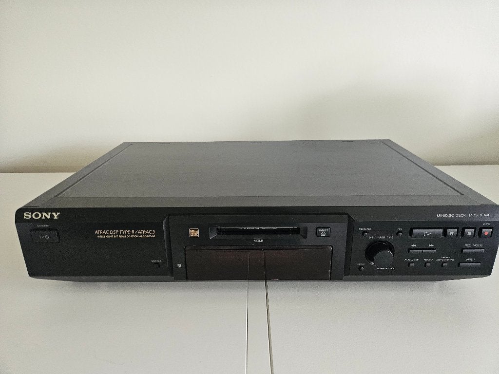 Enregistreur mini-disque SONY MDS-JE440, TV, Hi-fi & Vidéo, Enlèvement ou Envoi, Enregistreur MiniDisc