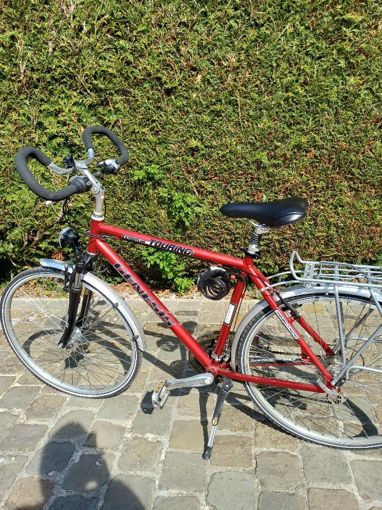 Trekkingfiets heren, Gebruikt, 15 tot 20 versnellingen, 53 tot 57 cm, Ophalen