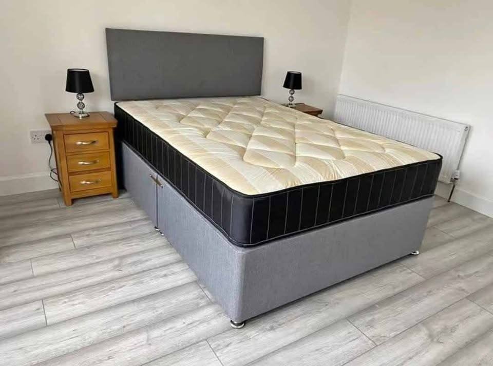 bed en matras, Verzenden, Nieuw, Tweepersoons, Overige kleuren