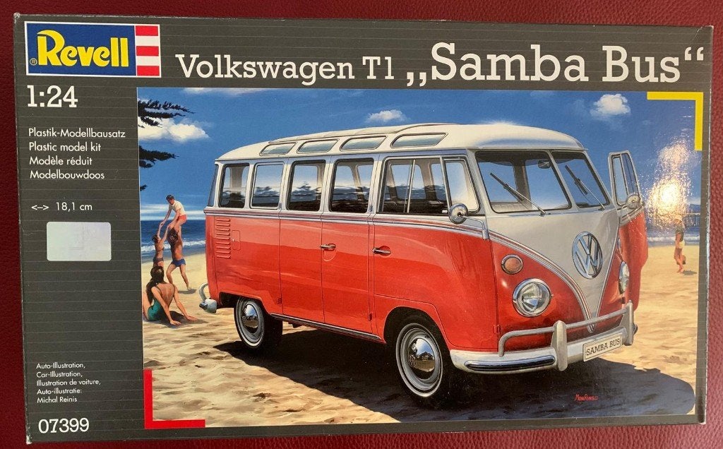 Revell VW T1 Samba bouwdoos ongeopend, Hobby en Vrije tijd, Ophalen of Verzenden, Nieuw, Revell