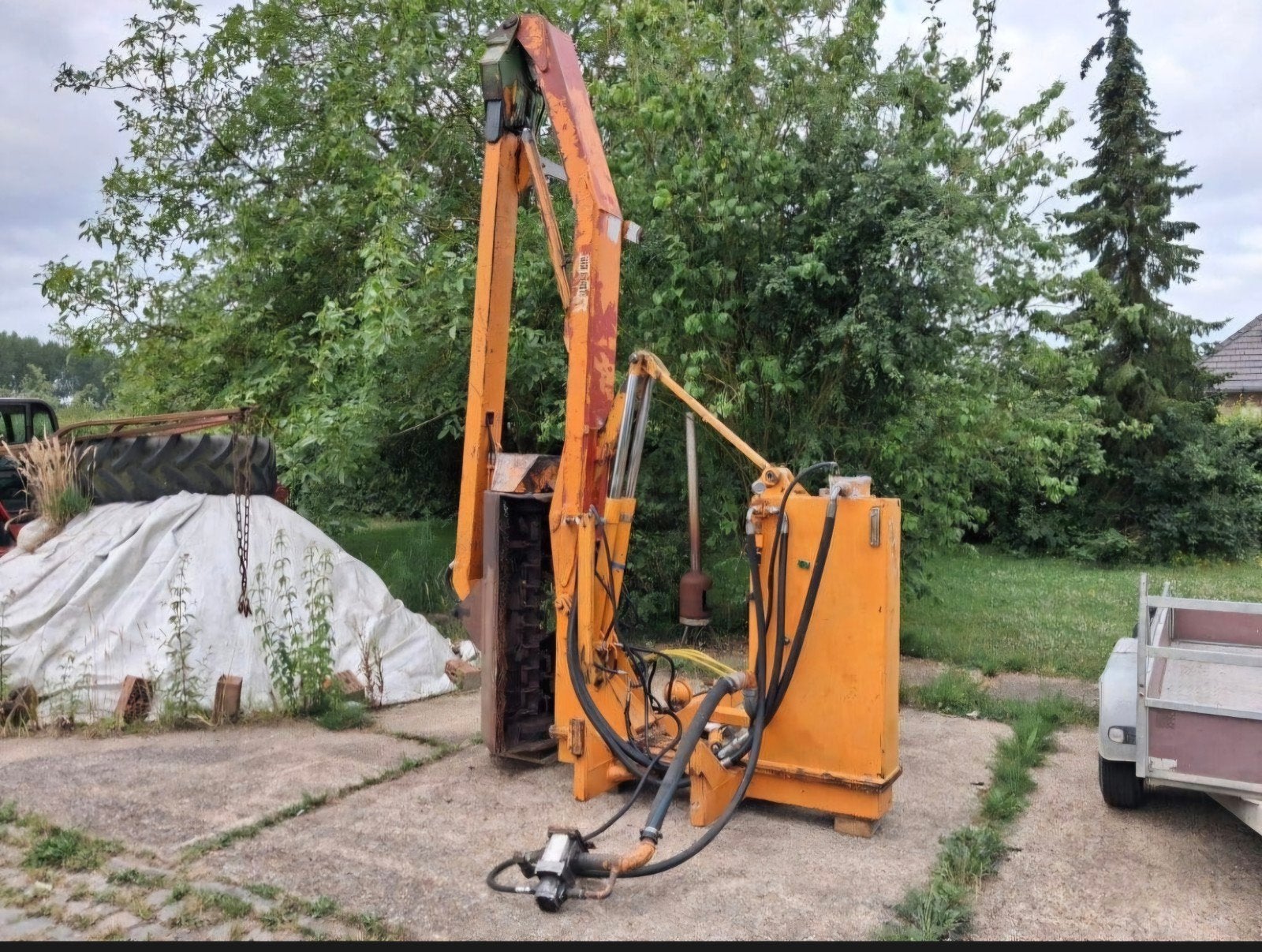 Vandaele armklepelmaaier 8m reikwijdte