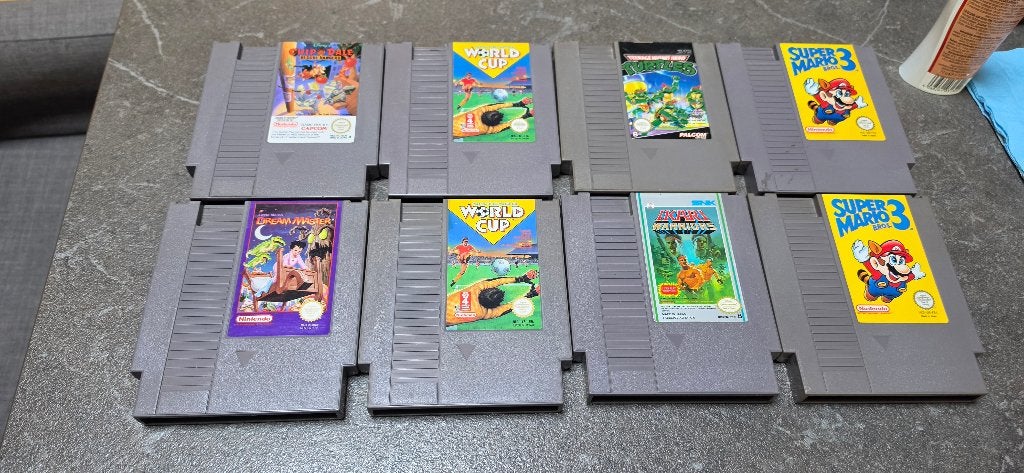 Lot 8 jeux NES, Consoles de jeu & Jeux vidéo, Enlèvement ou Envoi, Utilisé