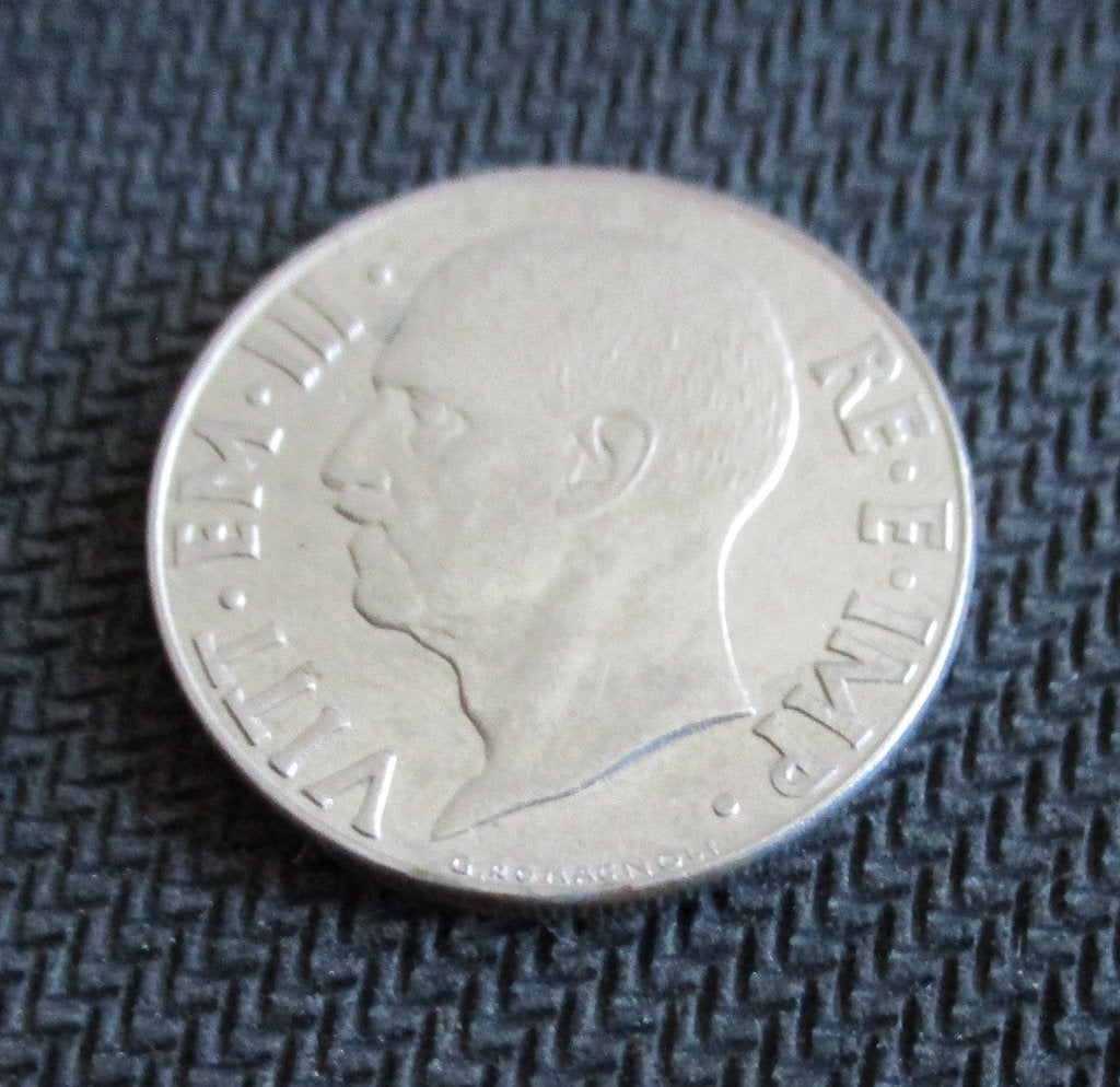 1940-  R XVIII + C.20 + 1940 en VITTORIO- RE.E. IMP.-20 Cent, Verzenden, Italië, 20 cent, Losse munt